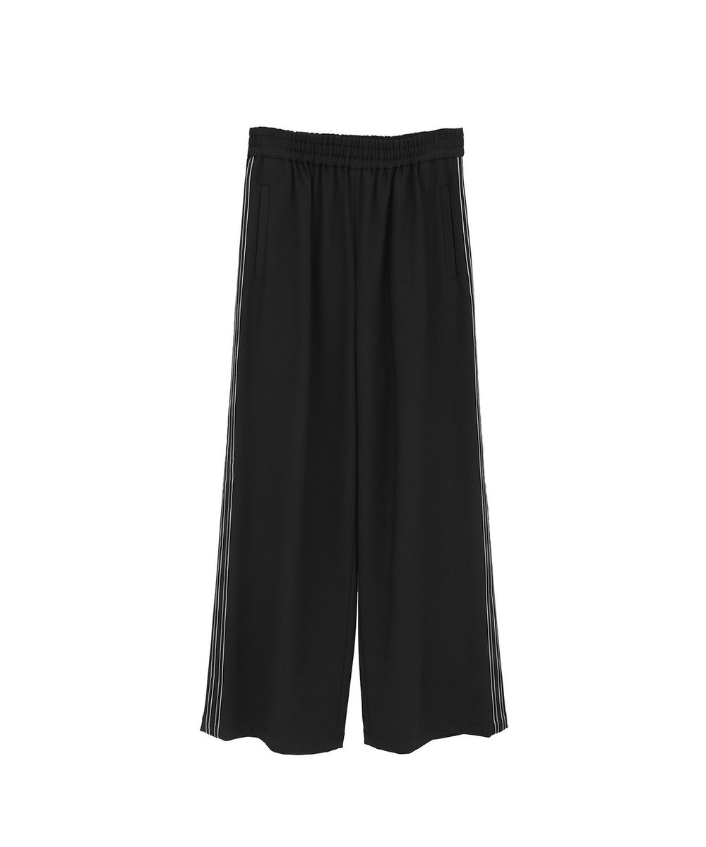 1er Arrondissement サイドラインパンツ ブラック