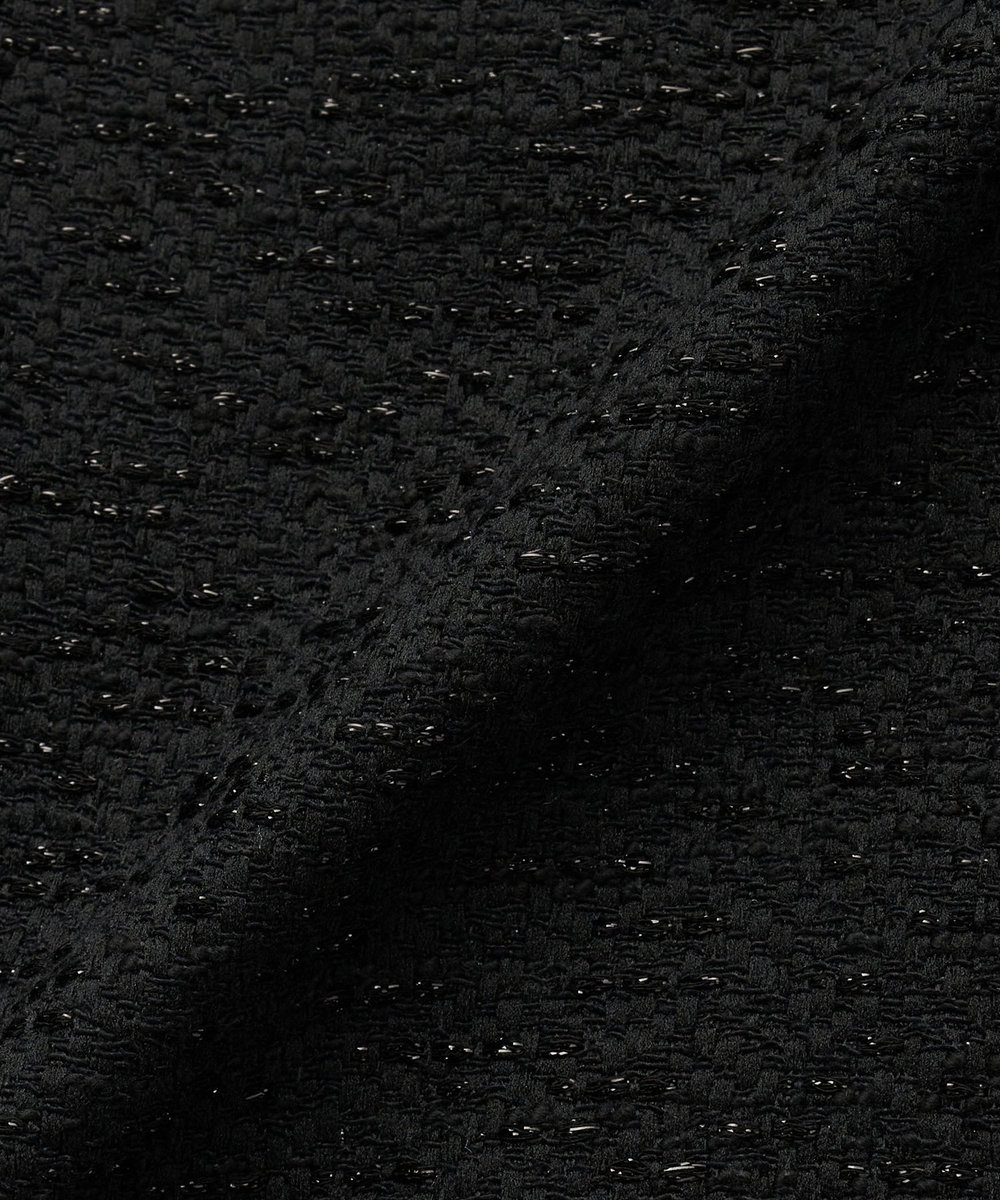 DÉPAREILLÉ TWEED GILET / ツィードジレ ブラック