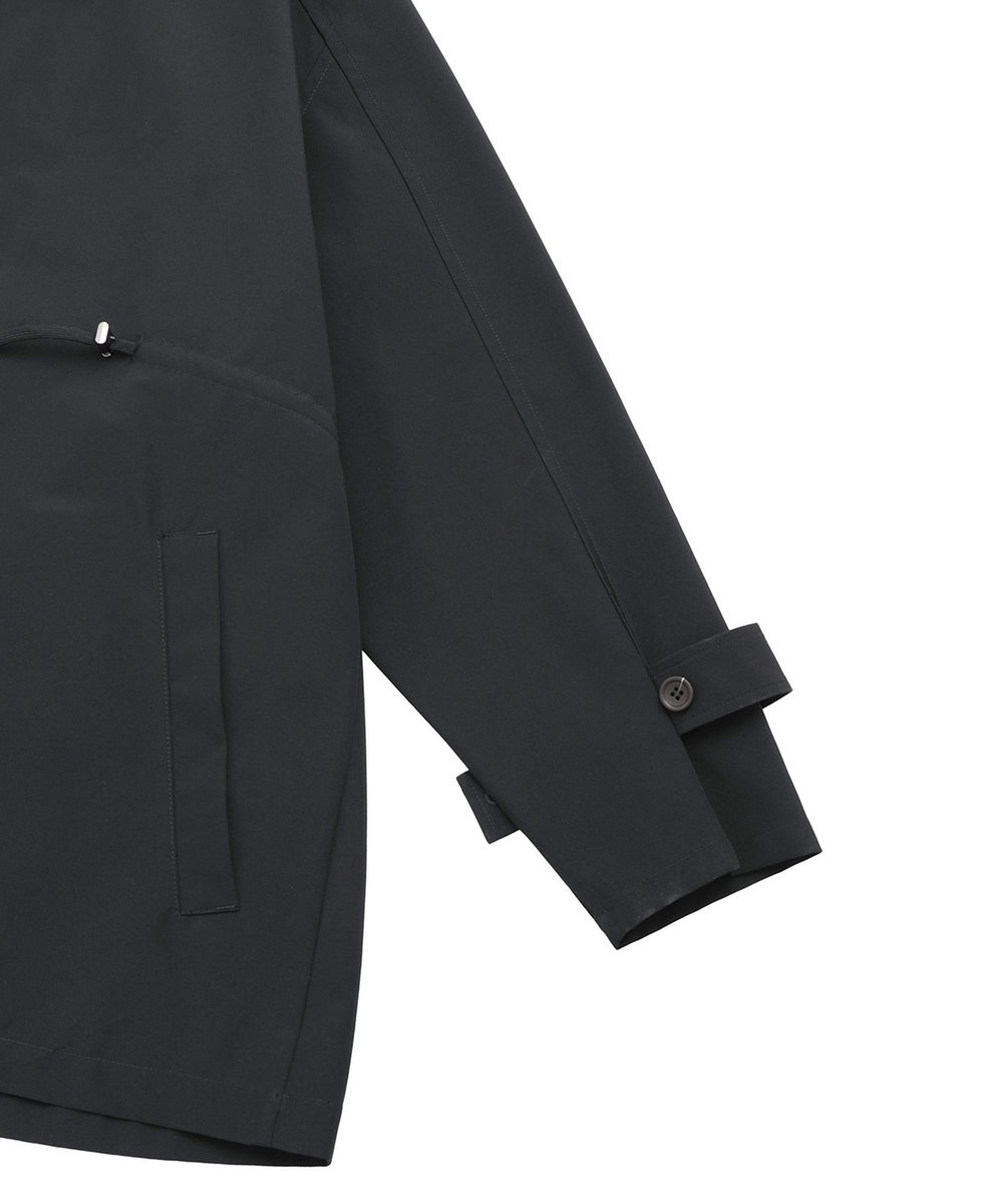 1er Arrondissement ＜VACHEMENT×1er Arrondissement＞別注リサイクルシェルタフタショートトレンチコート ネイビー