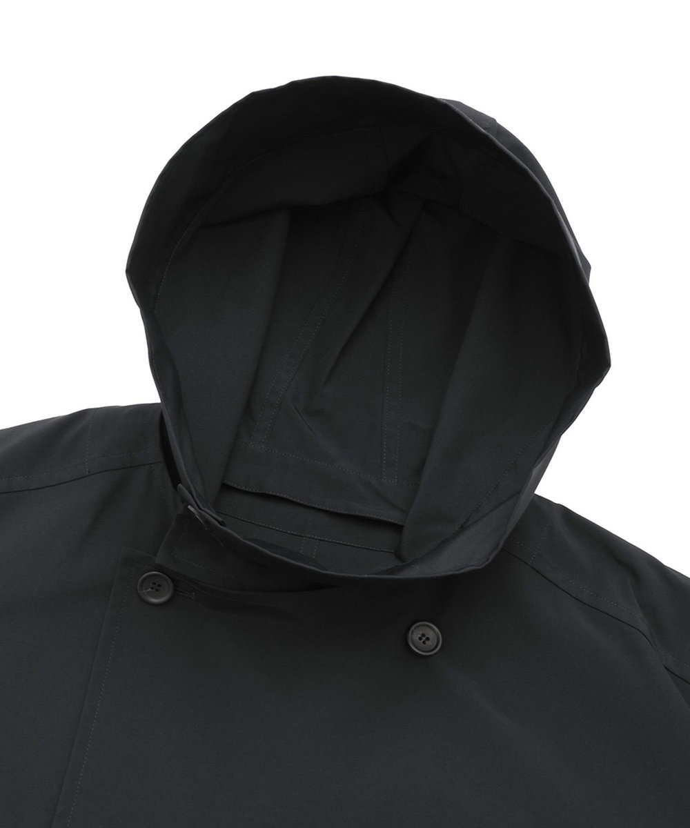 1er Arrondissement ＜VACHEMENT×1er Arrondissement＞別注リサイクルシェルタフタショートトレンチコート ネイビー