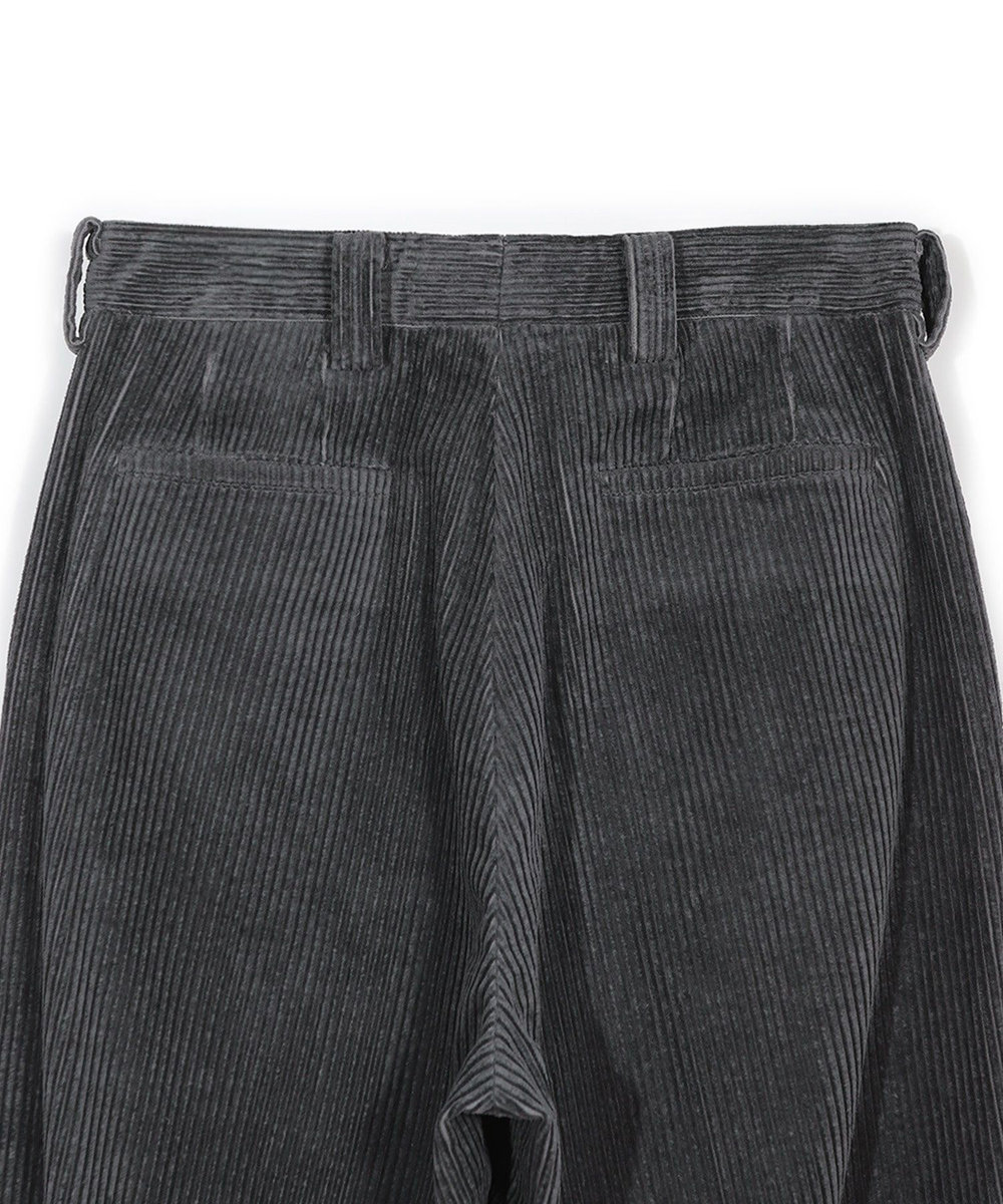 MEN'S BIGI 【50th Anniv . 菊池武夫】COTTON CORDUROY WIDE PANTS グレー