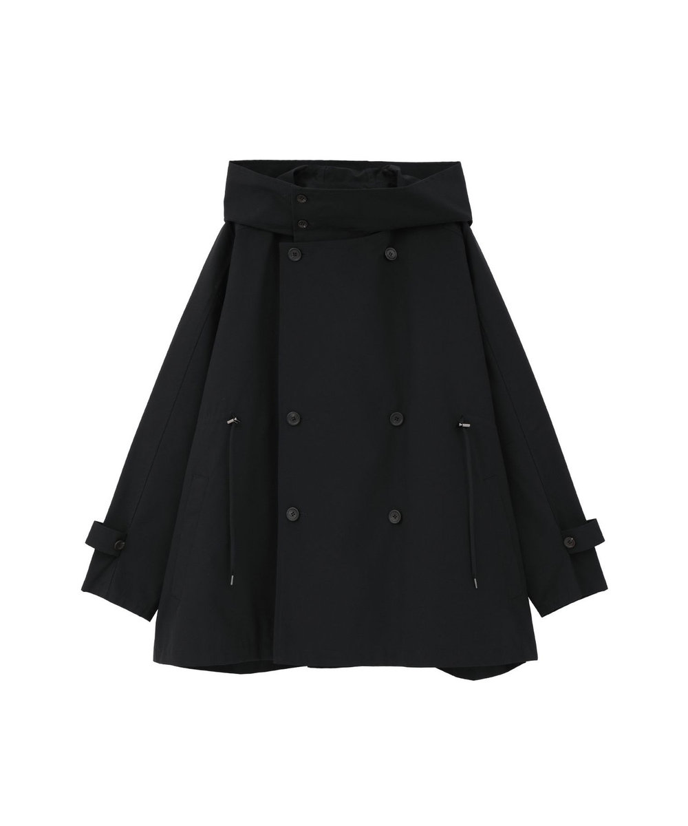 1er Arrondissement ＜VACHEMENT×1er Arrondissement＞別注リサイクルシェルタフタショートトレンチコート ネイビー