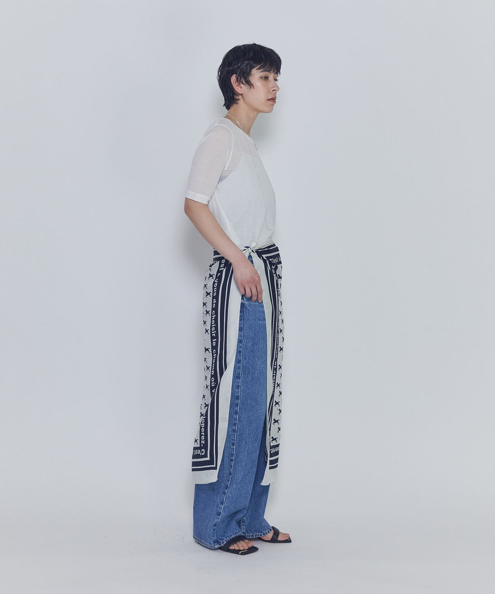 1er Arrondissement 【追加】シアーＴシャツ オフホワイト