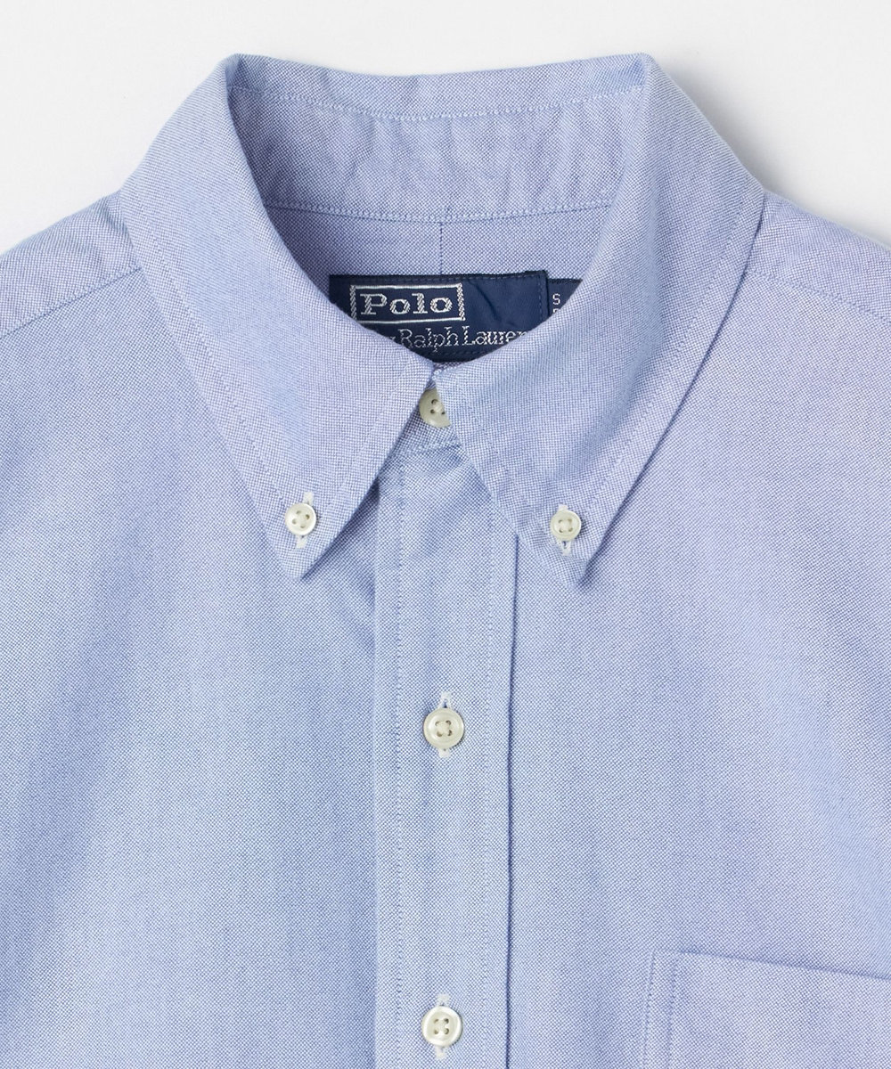 1er Arrondissement ＜POLO RALPH LAUREN/ポロ ラルフ ローレン＞ビッグフィットボタンダウンシャツ ブルー