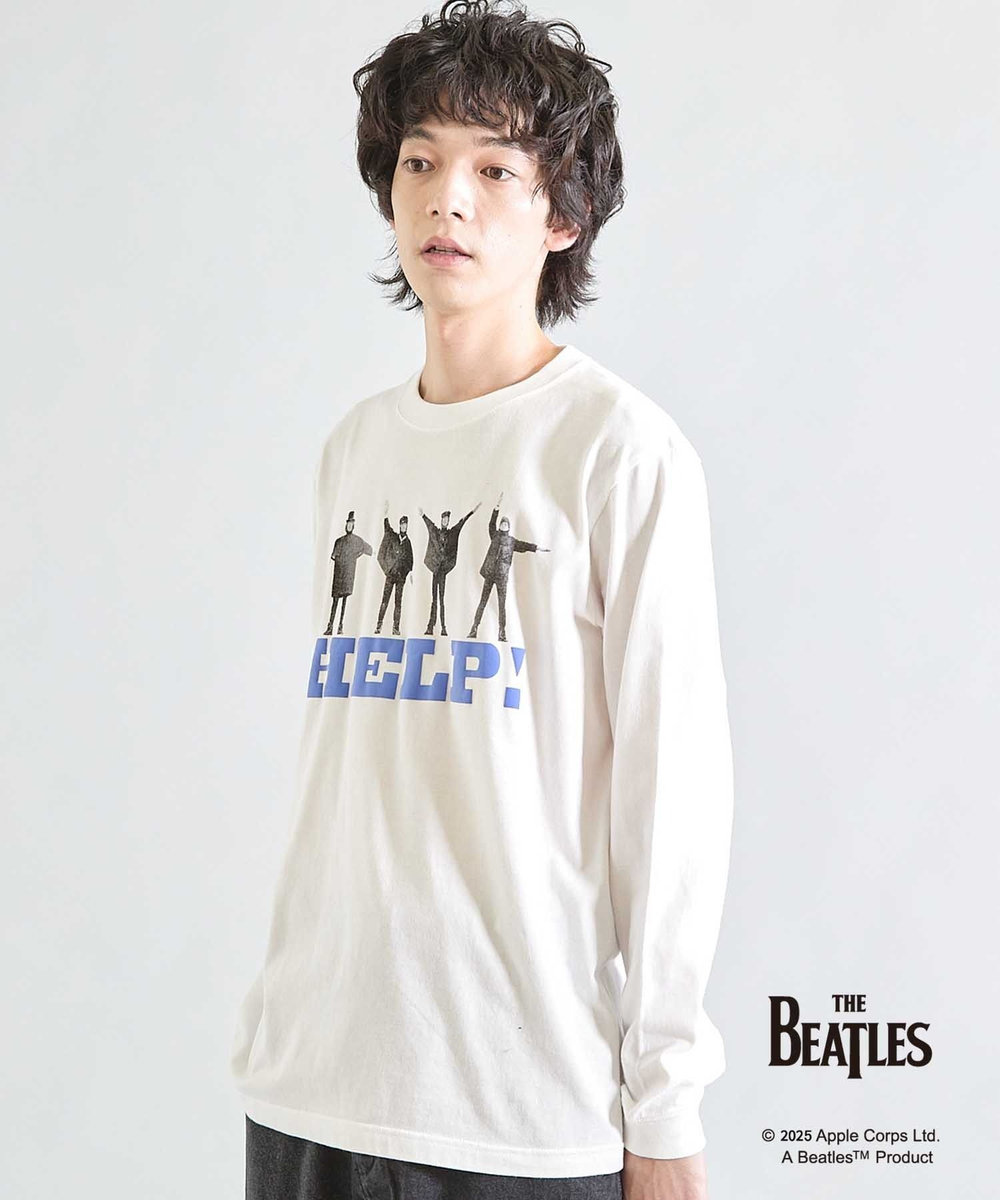 UNION STATION 【THE BEATLES / ザ ビートルズ】コラボロンTee 3 ホワイト