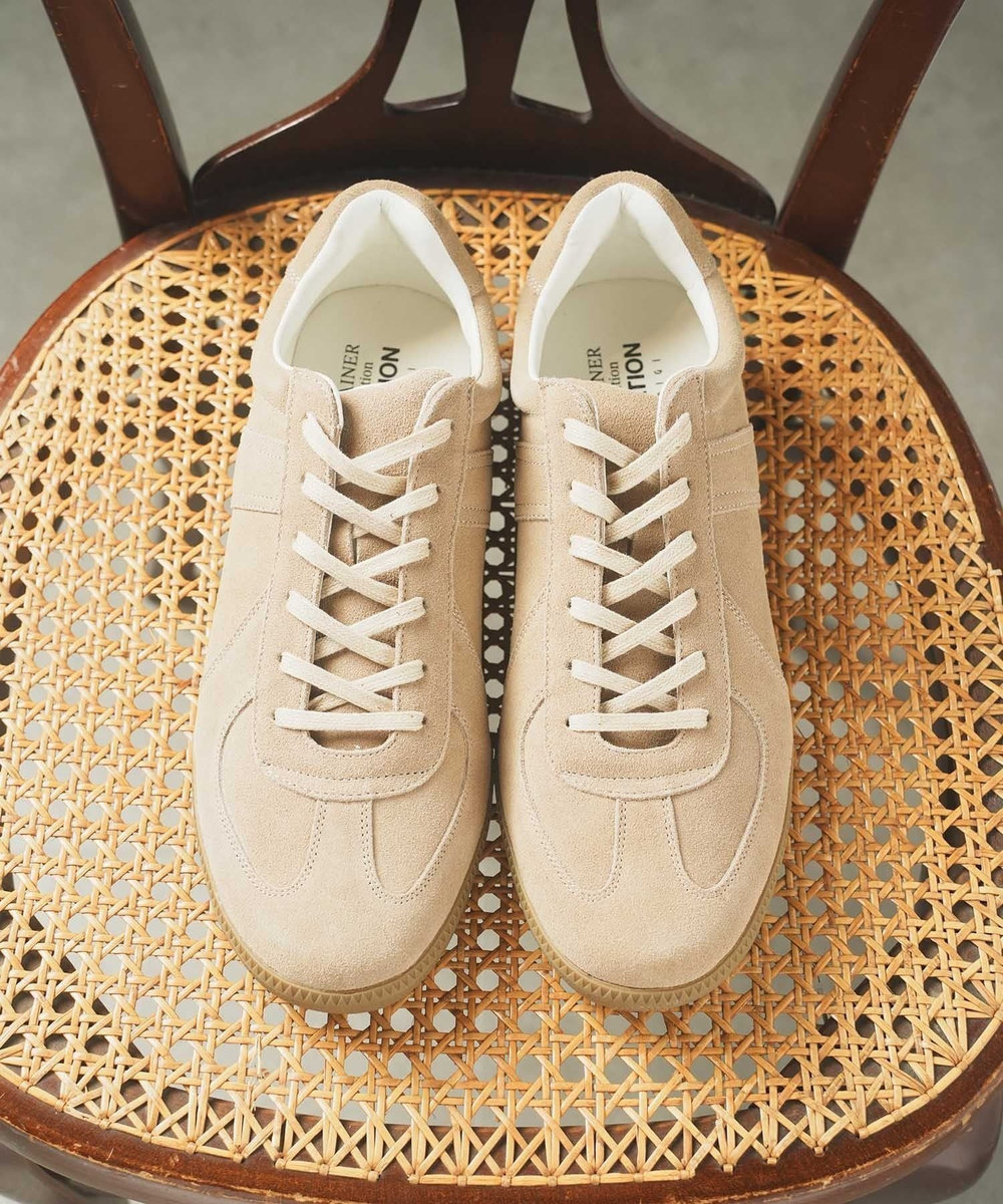 UNION STATION 【UNION STATION】REPRODUCT MILITALY GERMAN TRAINER ジャーマントレーナー ベージュ