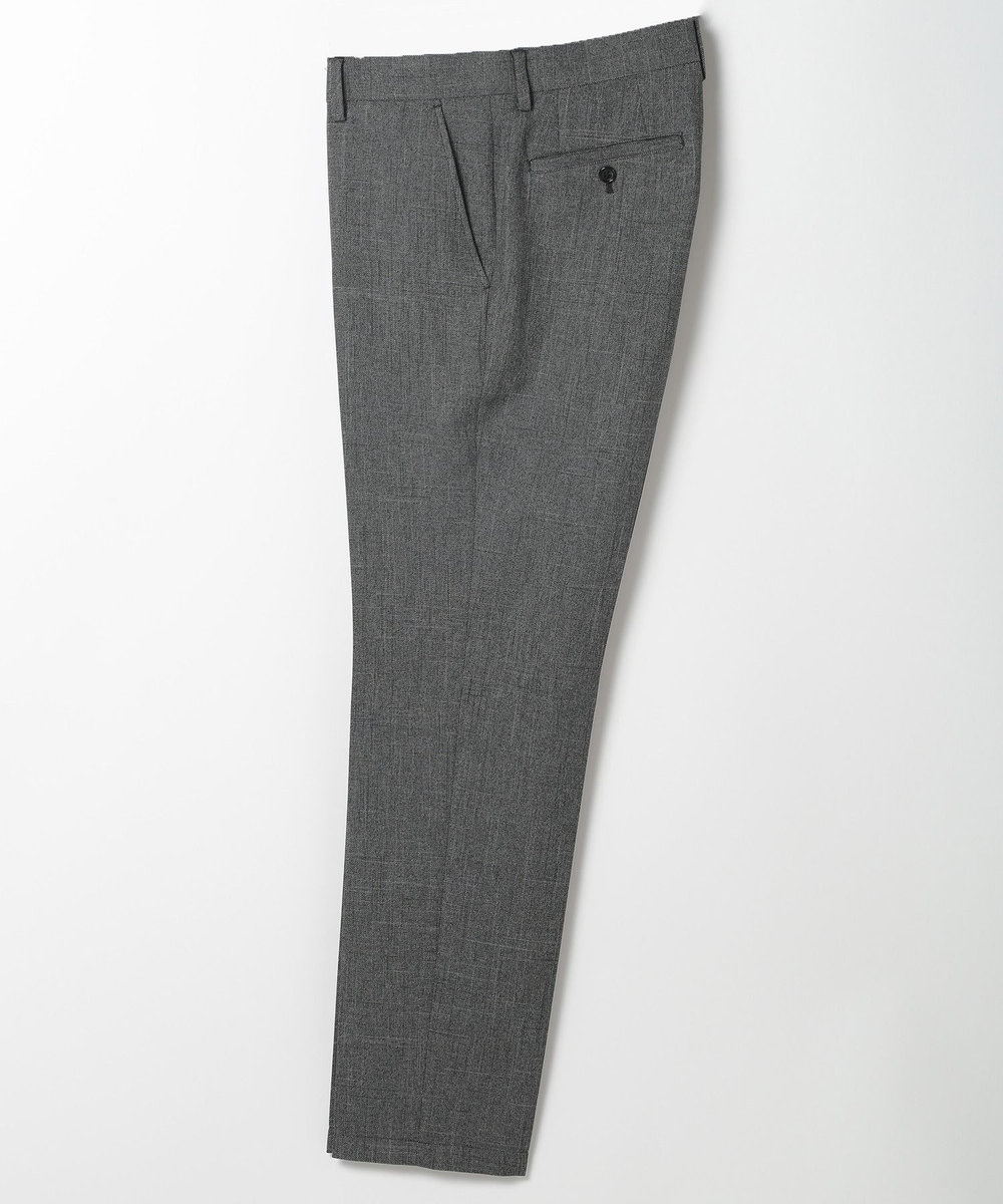 MEN'S BIGI ウール調メランジシャークパンツ チャコールグレー