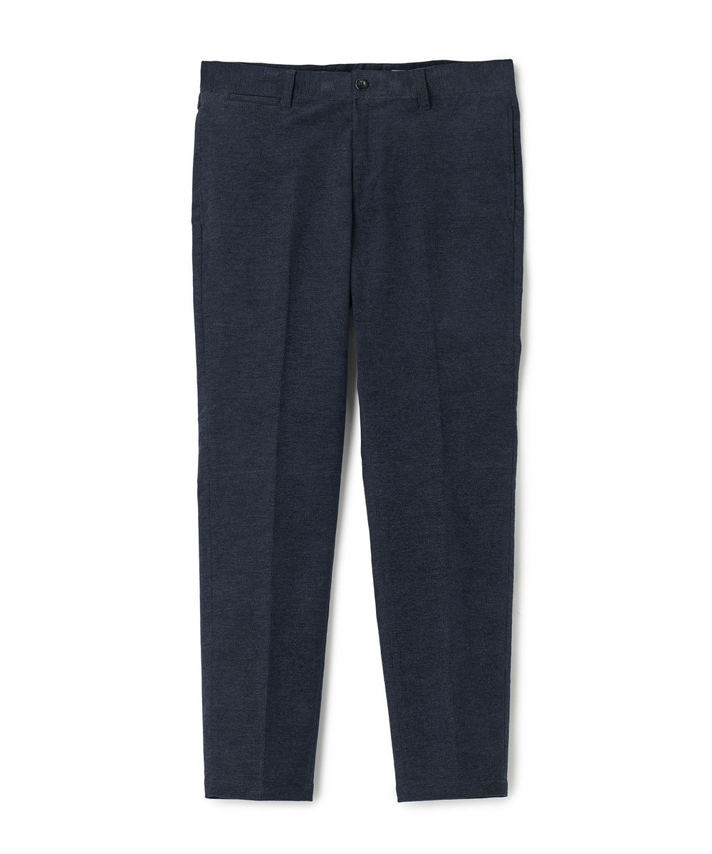 MEN'S BIGI 杢コーデュロイクリースラインパンツ［ストレッチ］ ネイビー