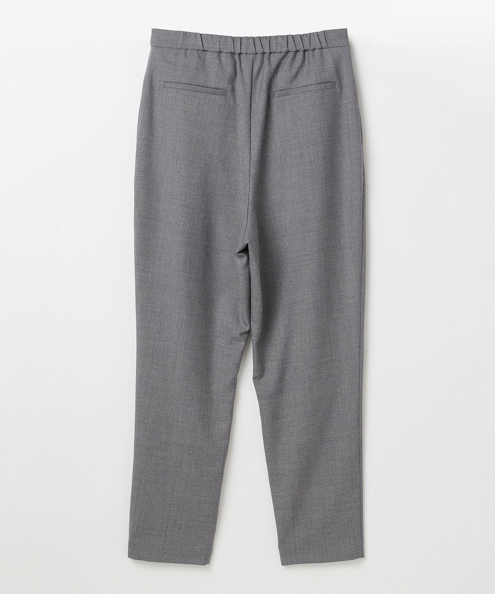LOISIR ウール混ツイルストレッチジョッパーズパンツ グレー