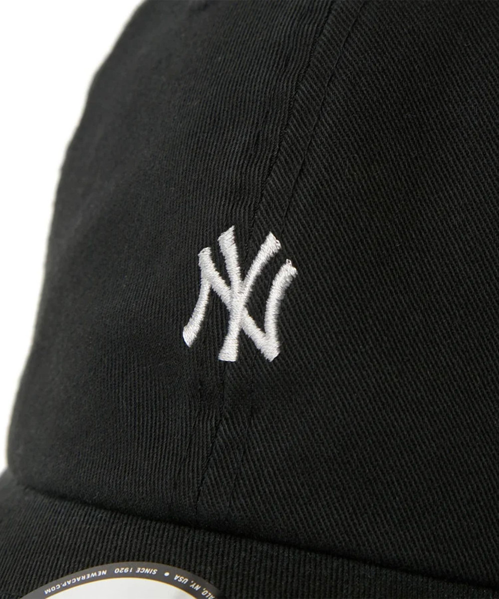 UNION STATION NEWERA カジュアルクラシックMLBミニロゴキャップ ブラック