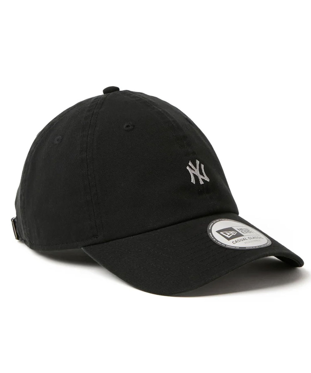 UNION STATION NEWERA カジュアルクラシックMLBミニロゴキャップ ブラック