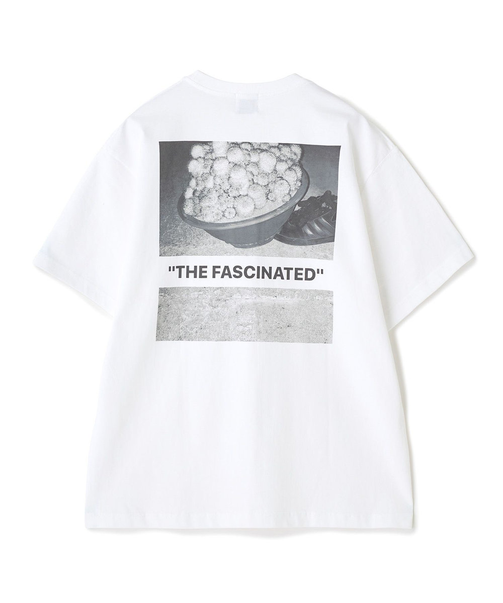 MEN'S BIGI 【THE FASCINATED/ザ ファシネイテッド】コラボ サボテンモノクログラフィックTシャツ ホワイト系その他