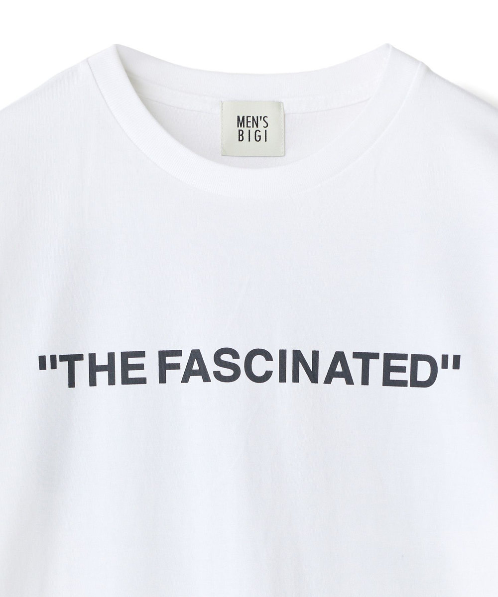 MEN'S BIGI 【THE FASCINATED/ザ ファシネイテッド】コラボ サボテンモノクログラフィックTシャツ ホワイト系その他