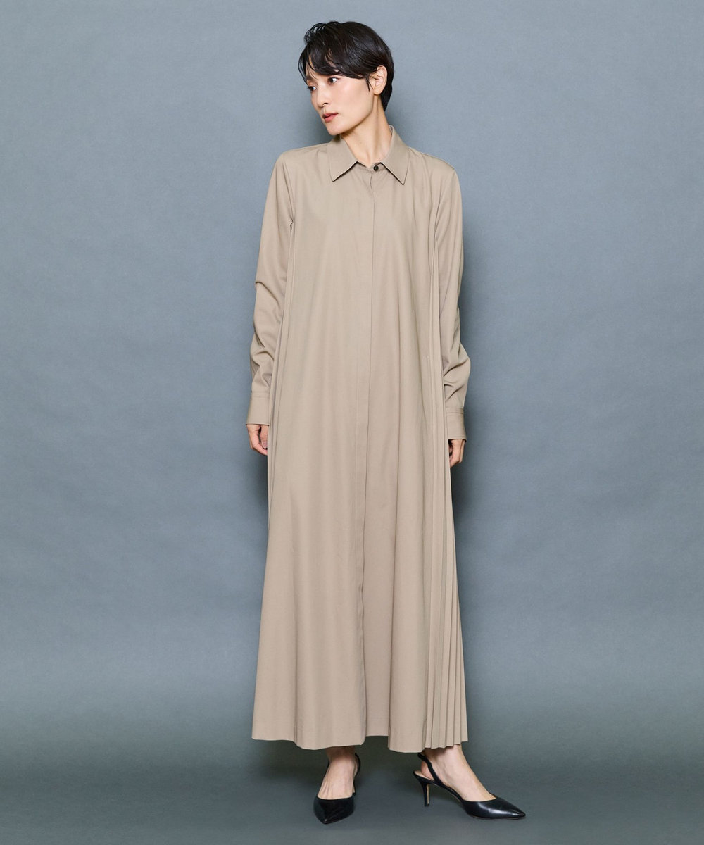 MOGA Collection MOGA Collection コットンラチネワンピース ベージュ