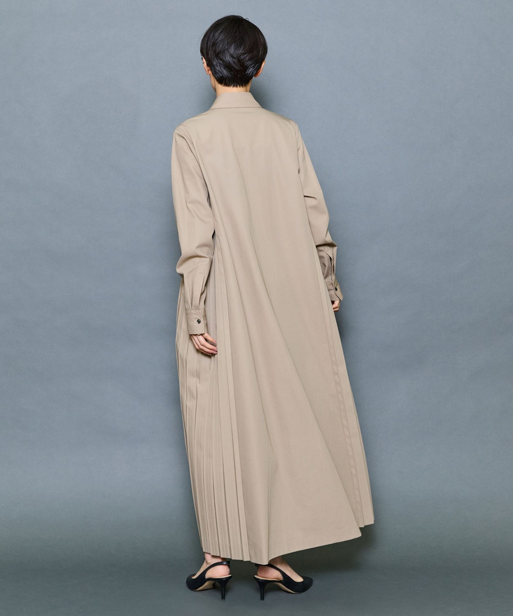 MOGA Collection MOGA Collection コットンラチネワンピース ベージュ