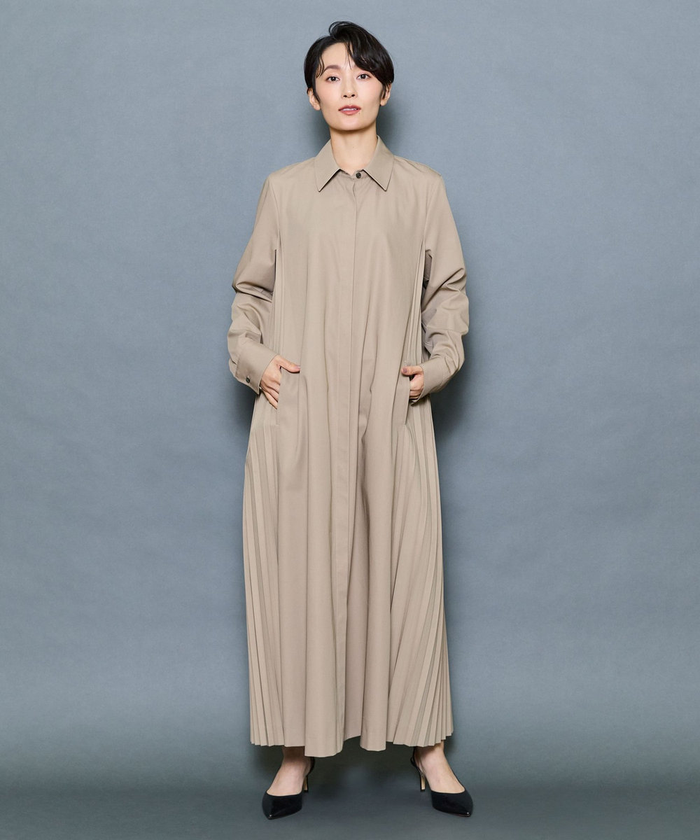 MOGA Collection MOGA Collection コットンラチネワンピース ベージュ