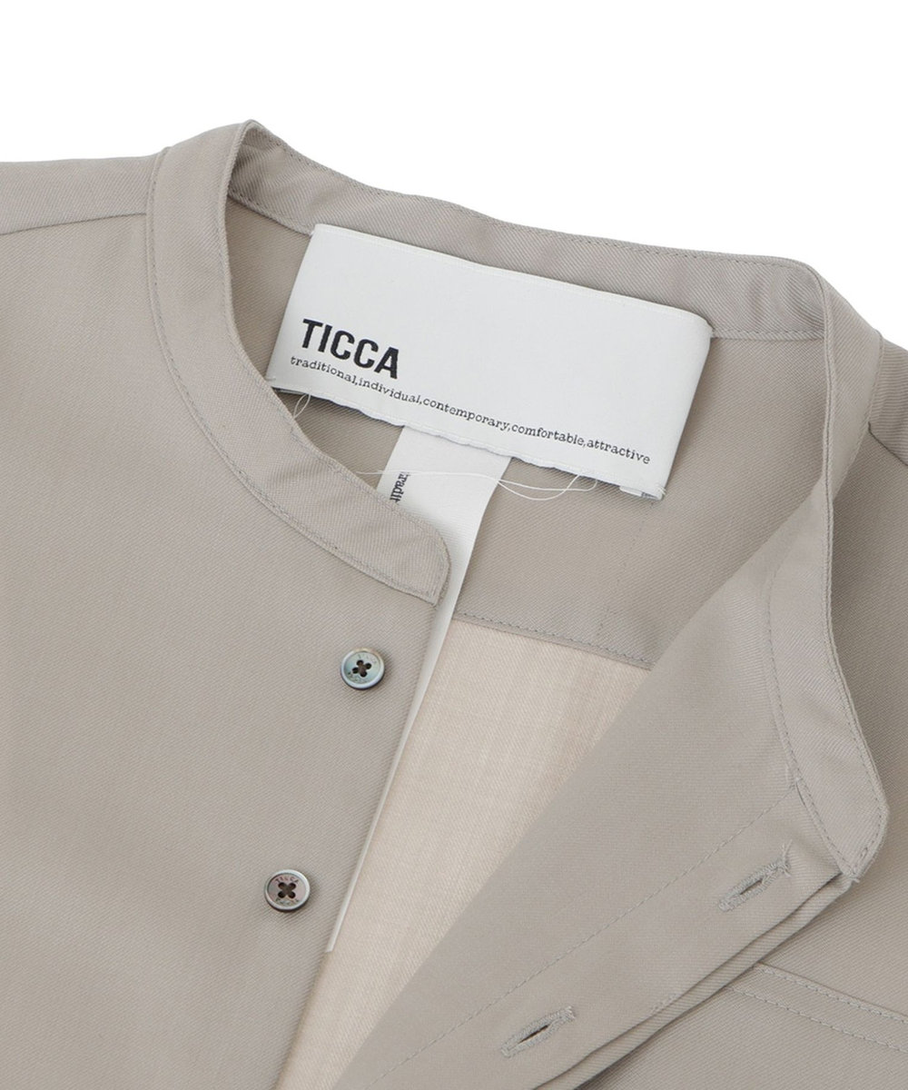 1er Arrondissement ＜TICCA (ティッカ)＞ウォッシャブルウールコンビネゾン ベージュ