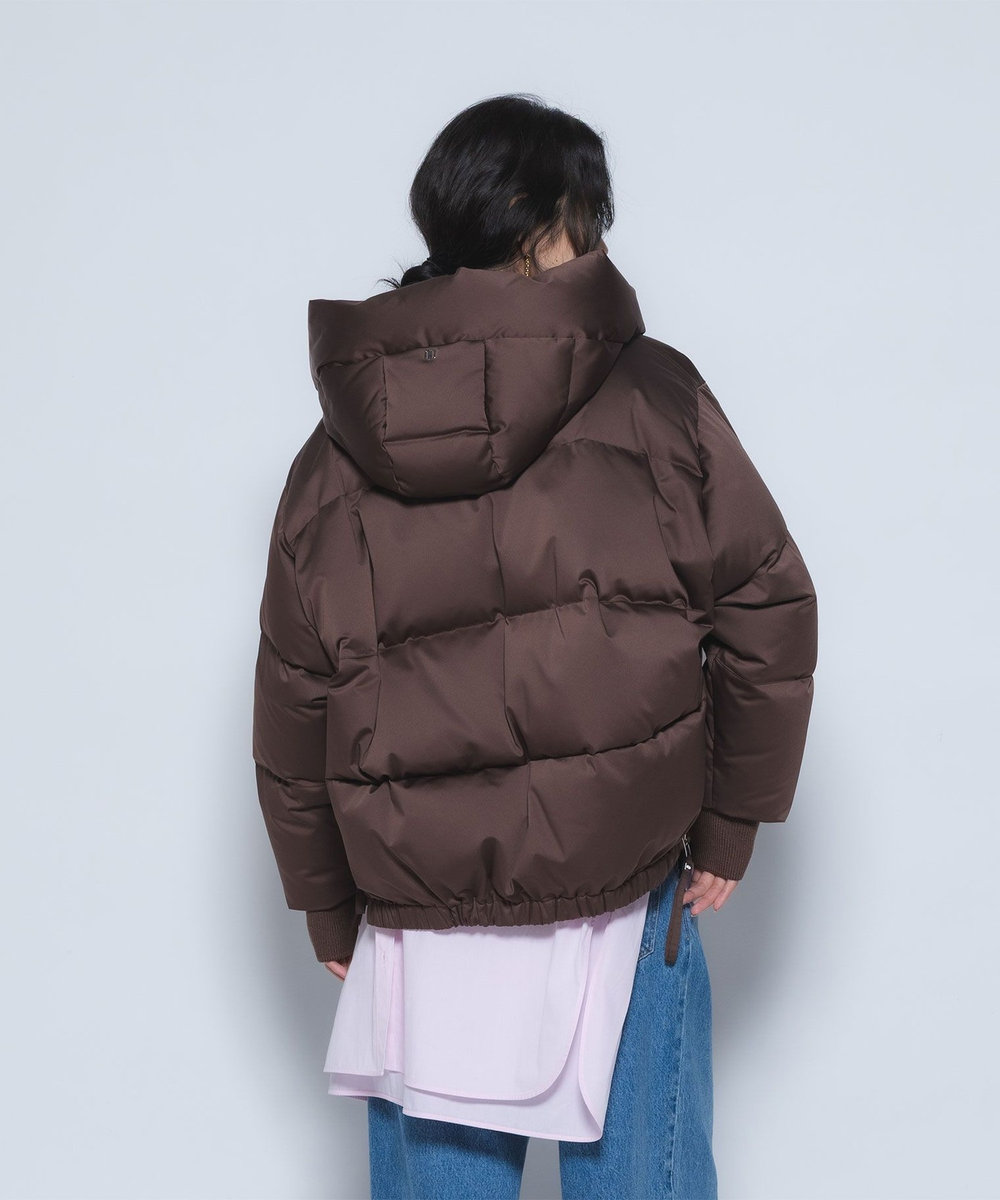 1er Arrondissement 《WEB限定カラーあり》＜DUNO/デュノ＞ショートダウンコート ブラウン