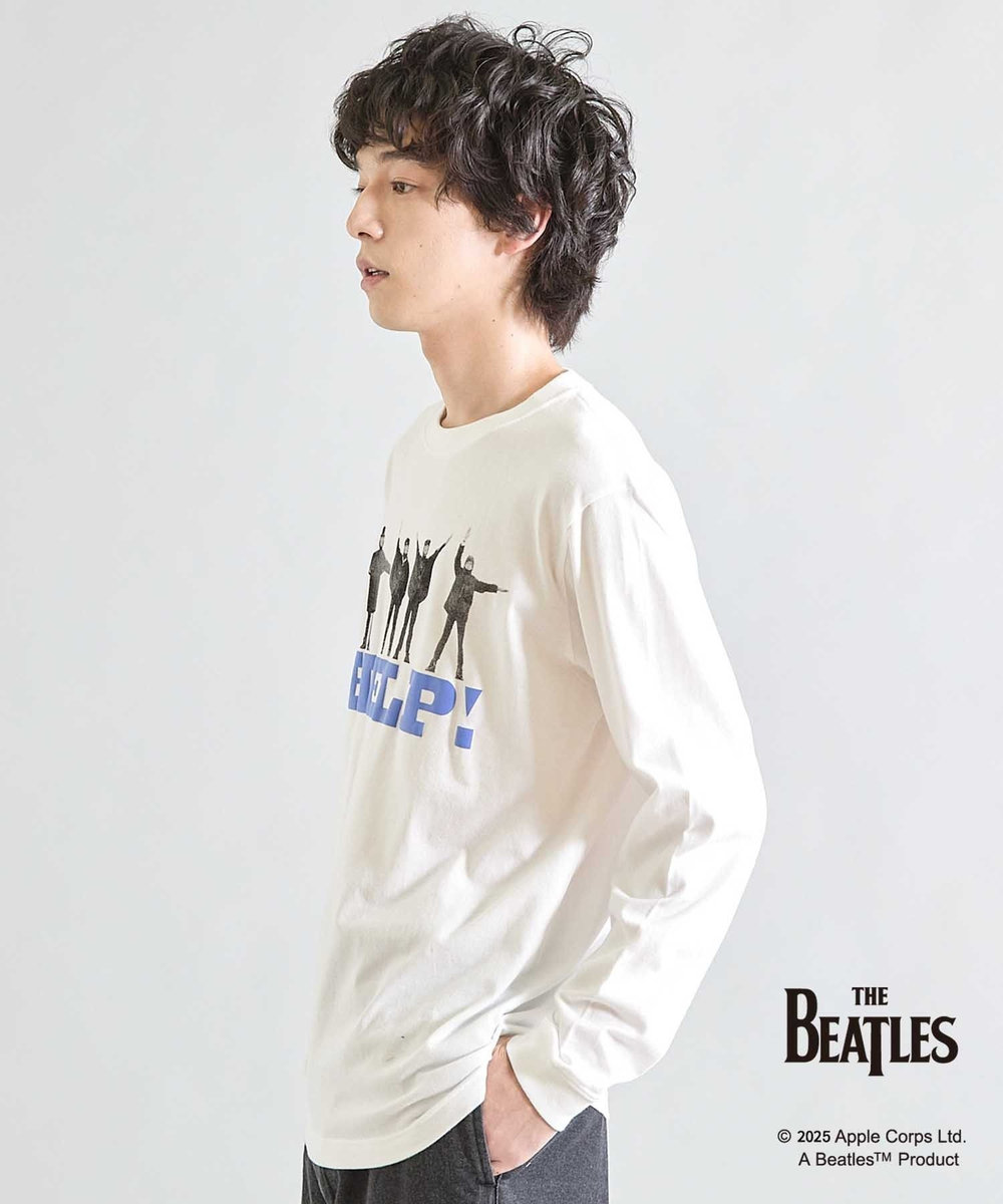 UNION STATION 【THE BEATLES / ザ ビートルズ】コラボロンTee 3 ホワイト