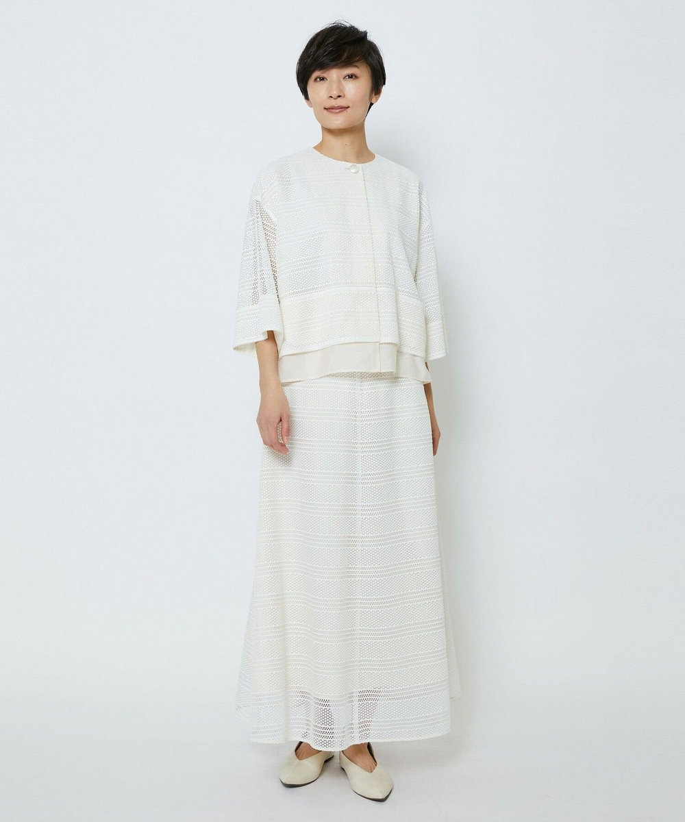 MOGA Collection MOGA Collection　ラッセルレーススカート ホワイト