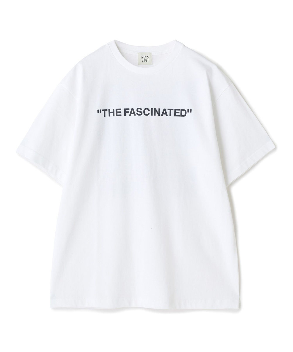 MEN'S BIGI 【THE FASCINATED/ザ ファシネイテッド】コラボ サボテンモノクログラフィックTシャツ ホワイト系その他