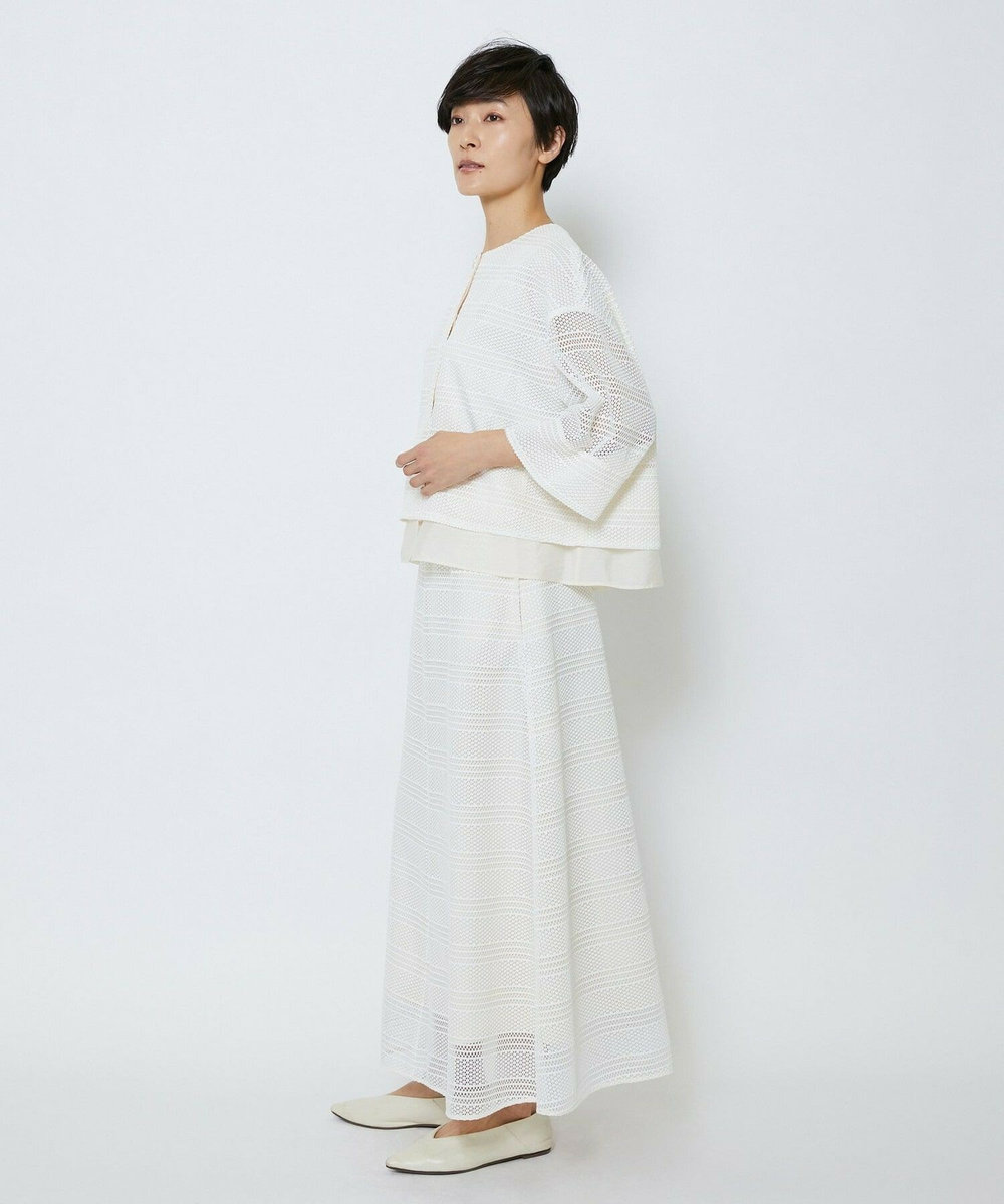 MOGA Collection MOGA Collection　ラッセルレーススカート ホワイト