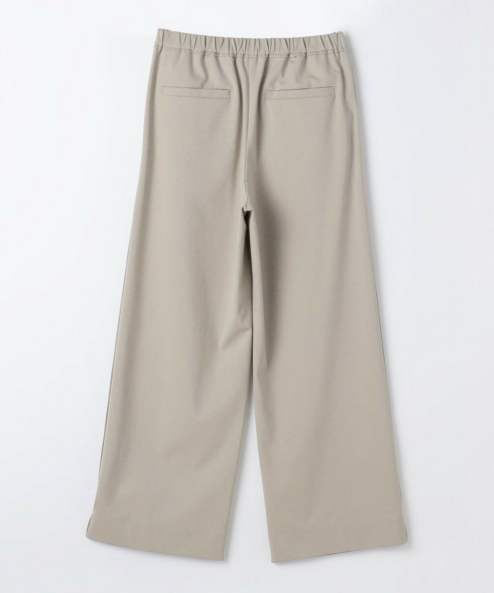 MOGA コットンナイロンポンチワイドパンツ サンドベージュ