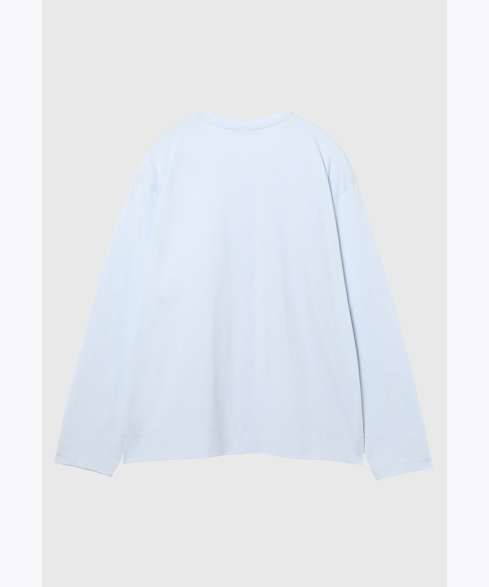 DÉPAREILLÉ COTTON LONG SLEEVE T-SHIRT / コットンロングスリーブTシャツ サックスブルー