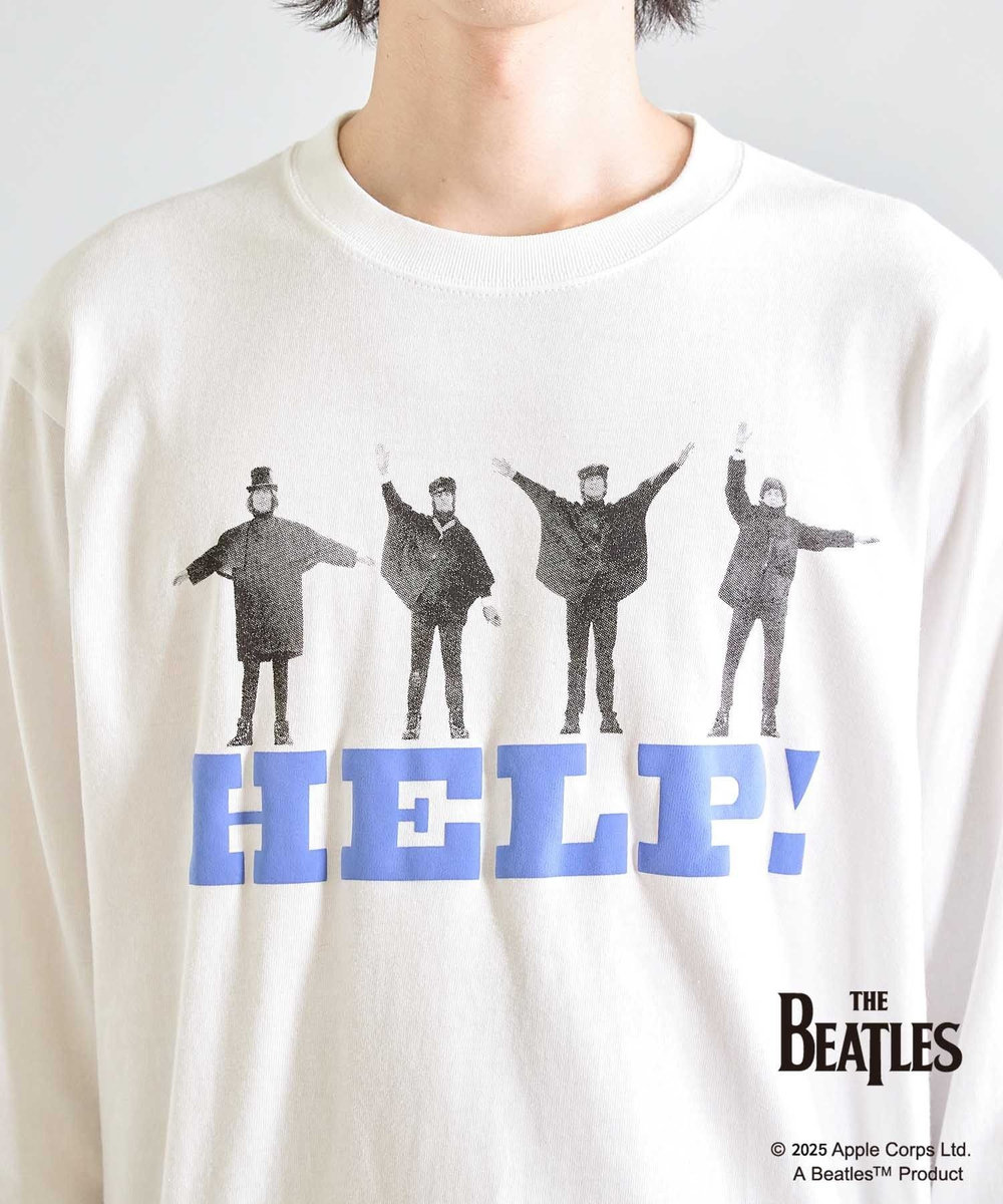 UNION STATION 【THE BEATLES / ザ ビートルズ】コラボロンTee 3 ホワイト