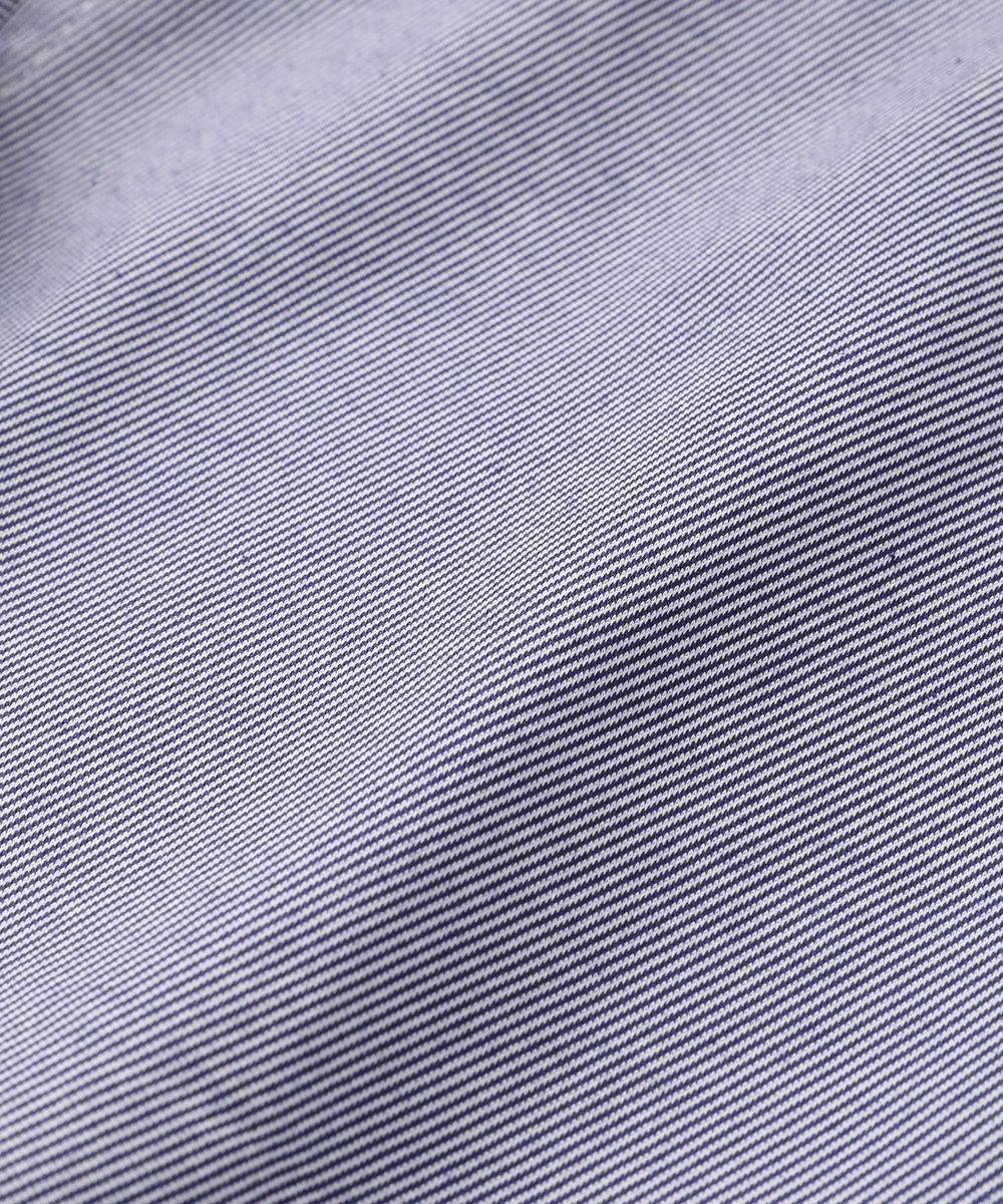 MEN'S BIGI 【ACTIVE TAILOR】ハイゲージレギュラーカラードレスシャツ ネイビー