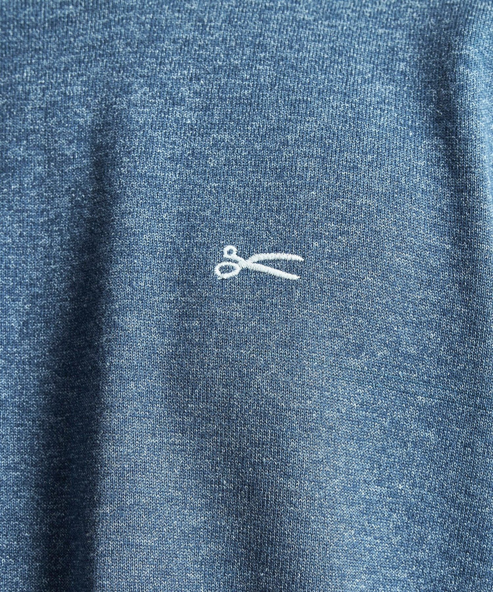 MEN'S BIGI 【DENHAM/デンハム】別注ニットTEE ネイビー