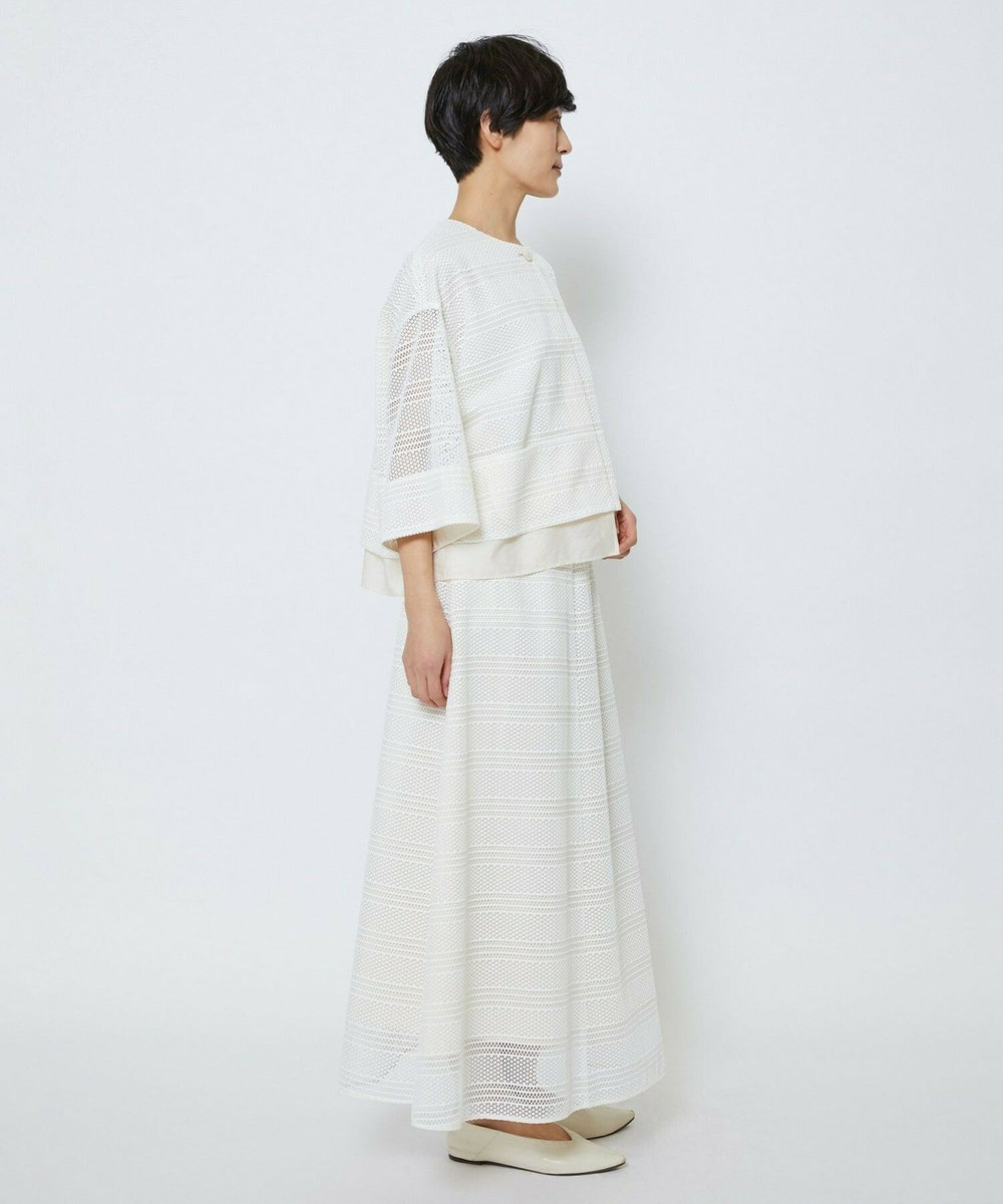 MOGA Collection MOGA Collection　ラッセルレーススカート ホワイト