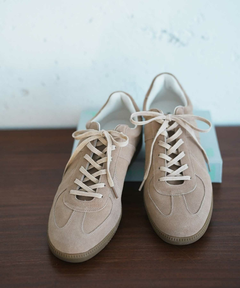 UNION STATION 【UNION STATION】REPRODUCT MILITALY GERMAN TRAINER ジャーマントレーナー ベージュ