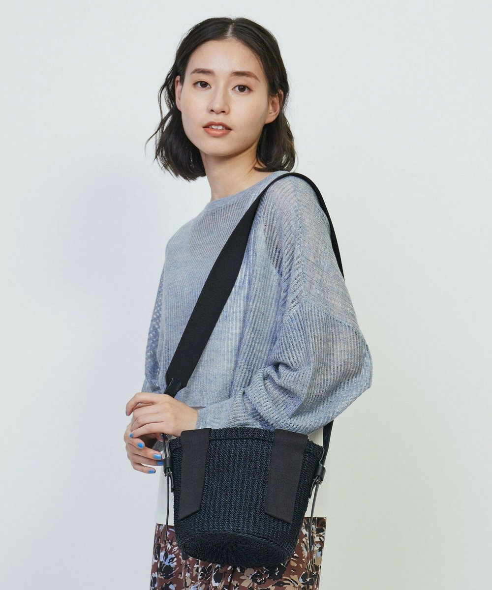 L'EQUIPE アバカミニバスケット2WAYショルダー ブラック