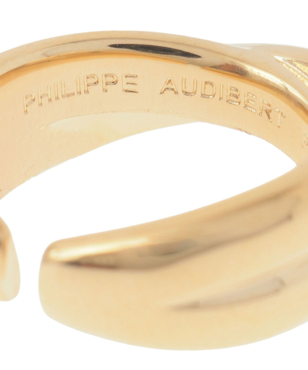 1er Arrondissement 【WEB限定】＜PHILIPPE AUDIBERT (フィリップオーディベール)＞"Leoville"リング（ゴールド） ゴールド
