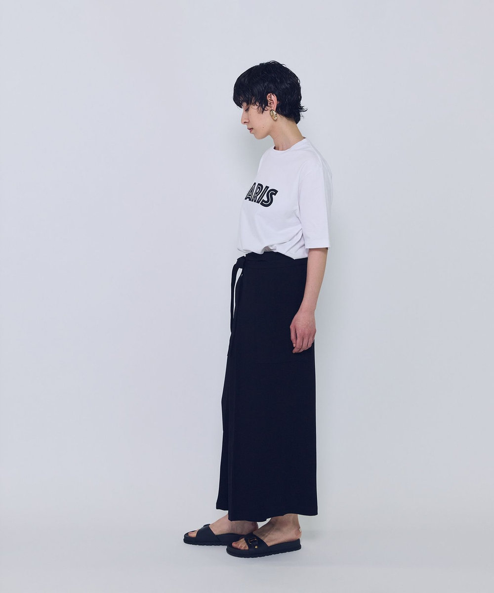 1er Arrondissement プリントTシャツ"PARIS" オフホワイト
