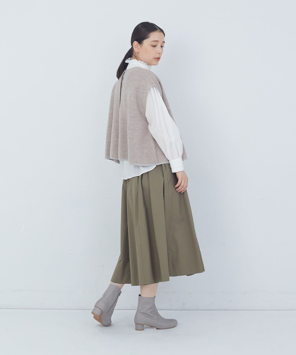 ADIEU TRISTESSE WEANERSガーターメラインベスト ベージュ