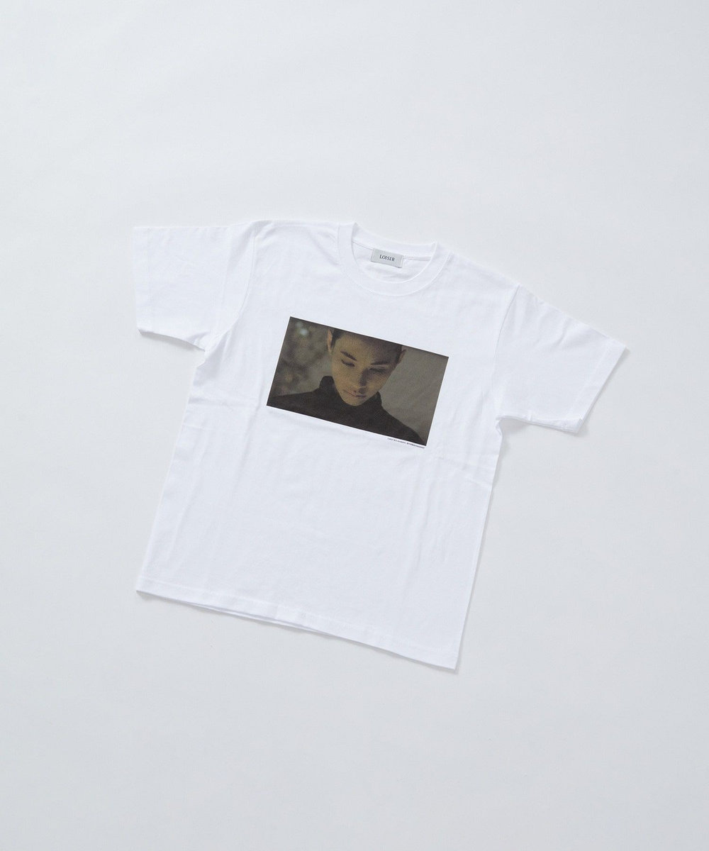 LOISIR 【映画『徒花-ADABANA-』コラボ】フォトTシャツ ホワイト