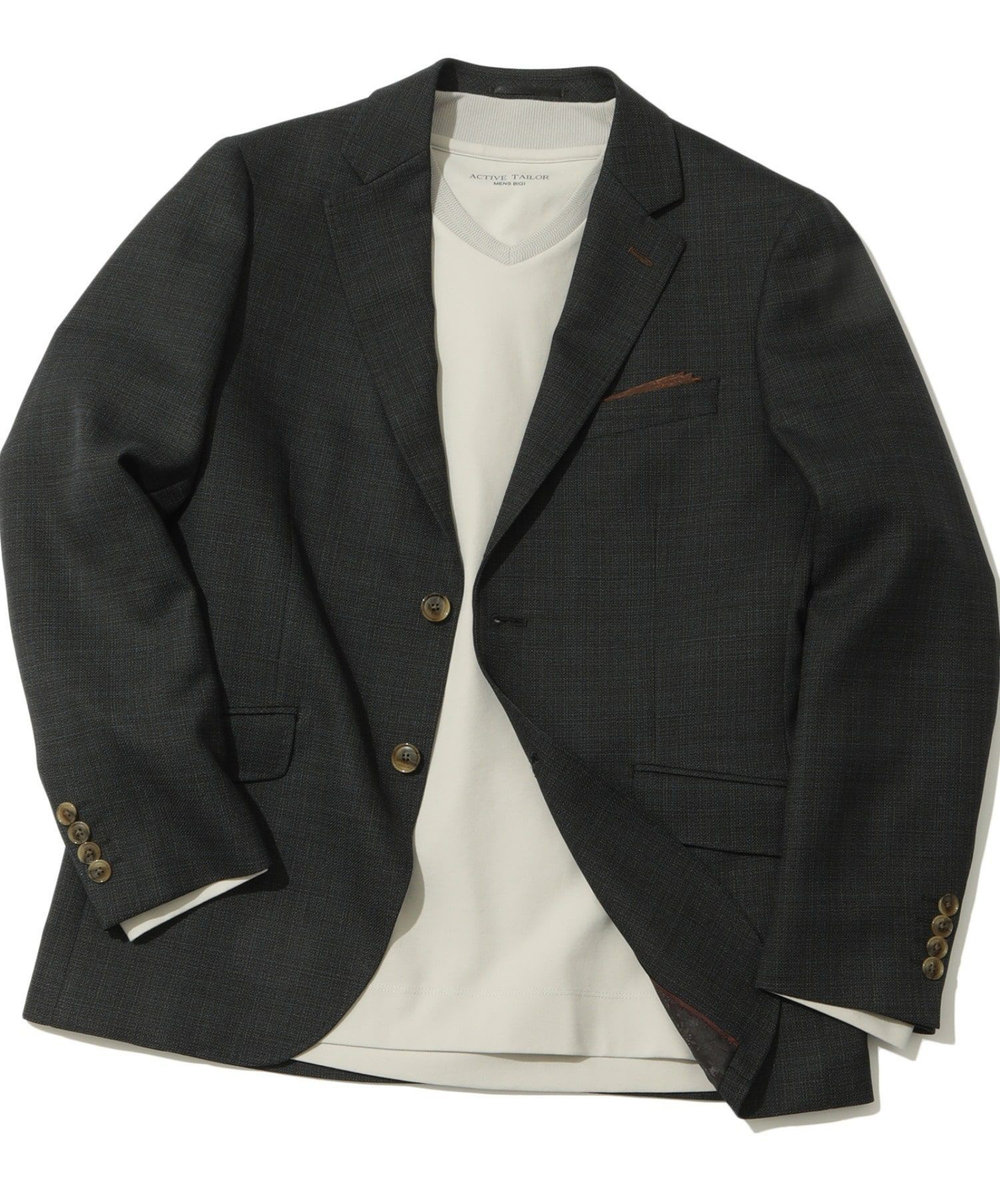 MEN'S BIGI 【ACTIVE TAILOR】アソートストレッチジャケット グリーン系その他