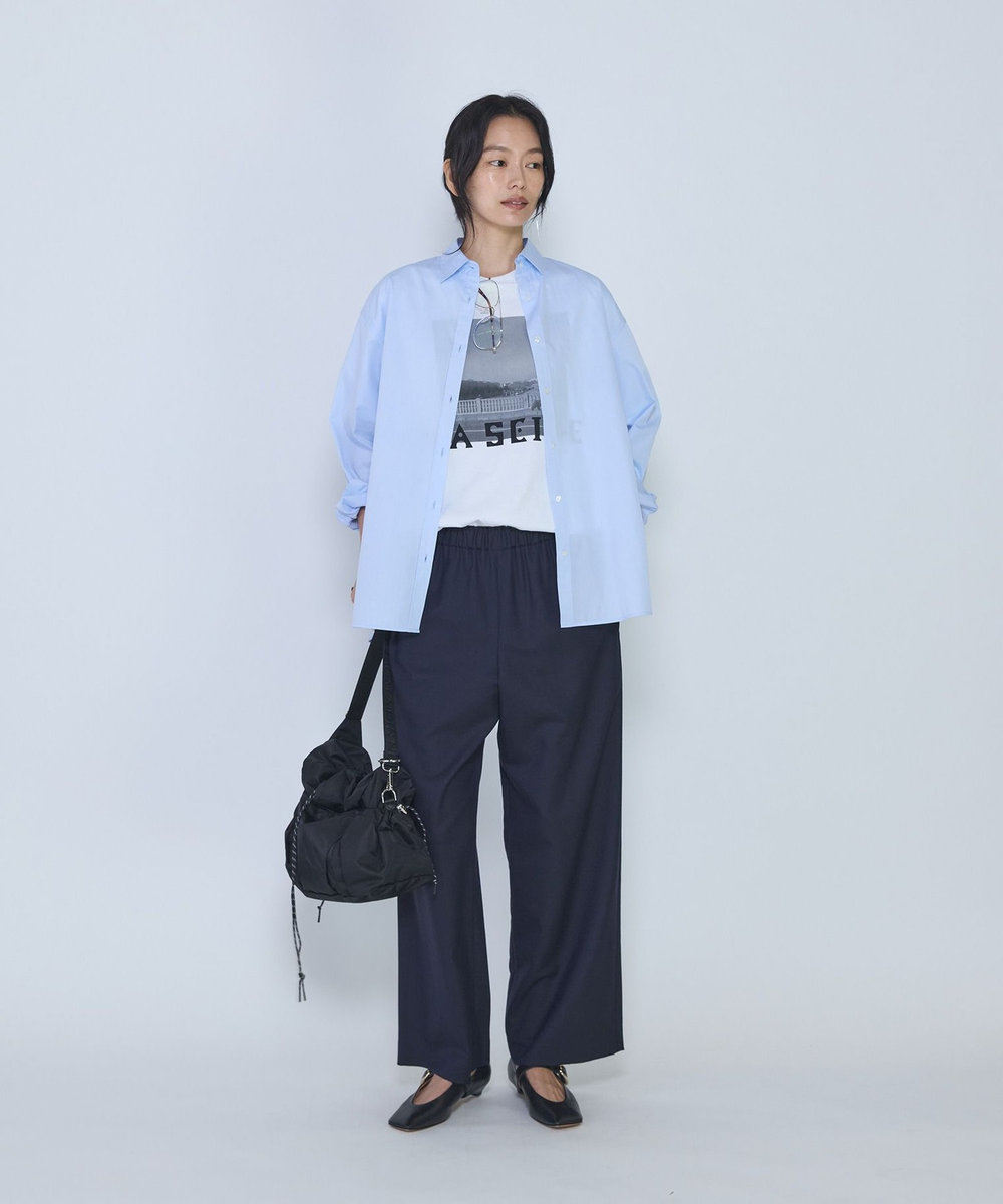1er Arrondissement ＜NOMADIS /ノマディス＞"SQUASH"ショルダーバッグ ブラック