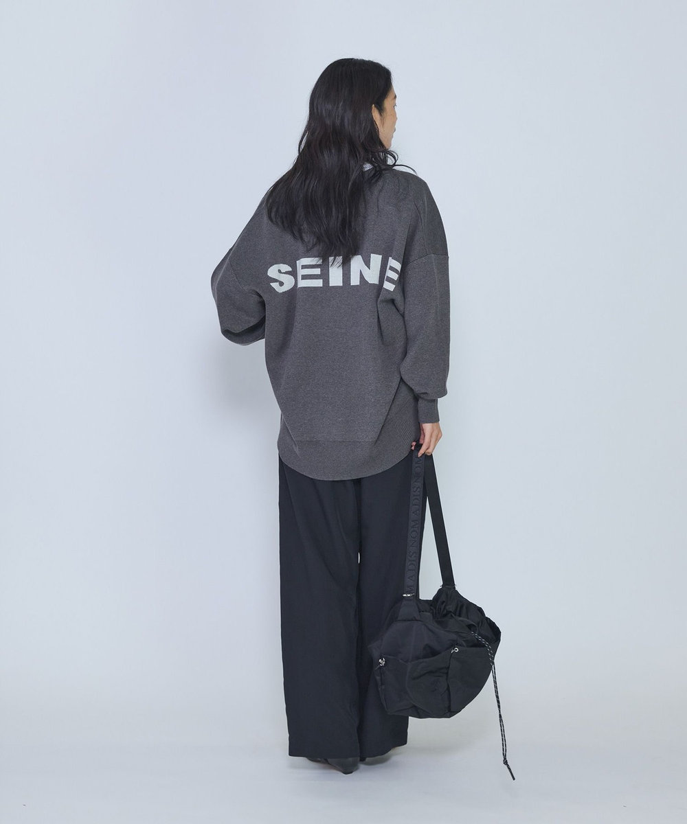 1er Arrondissement ＜NOMADIS /ノマディス＞"SQUASH"ショルダーバッグ ブラック