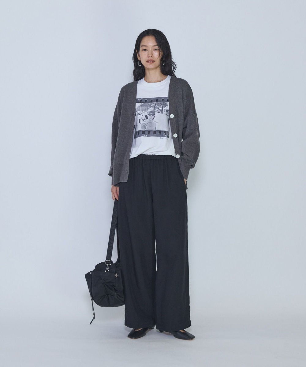 1er Arrondissement ＜NOMADIS /ノマディス＞"SQUASH"ショルダーバッグ ブラック