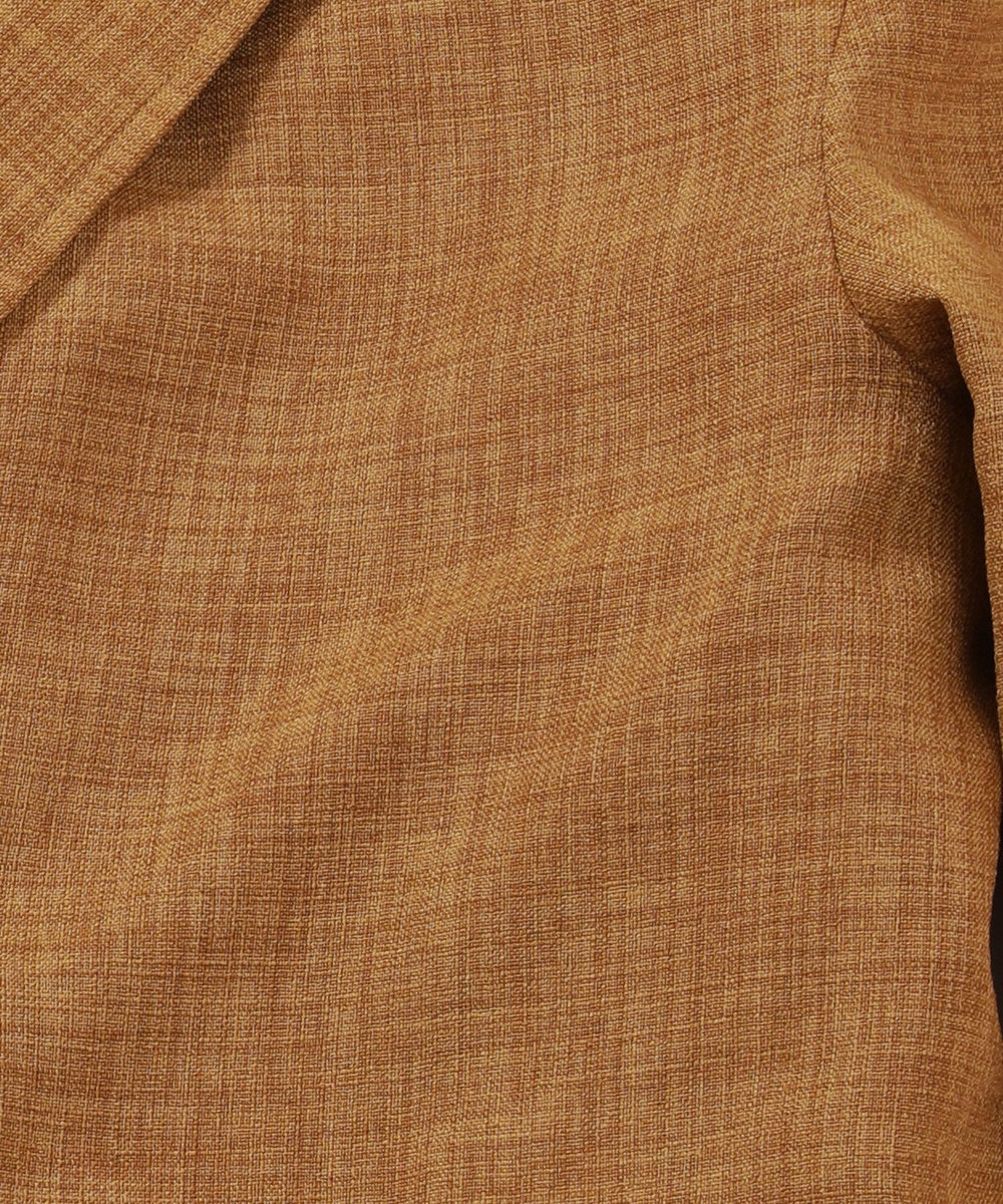MEN'S BIGI ポリエステルブッチャーストレッチテーラードジャケット＜セットアップ対応＞ ブラウン
