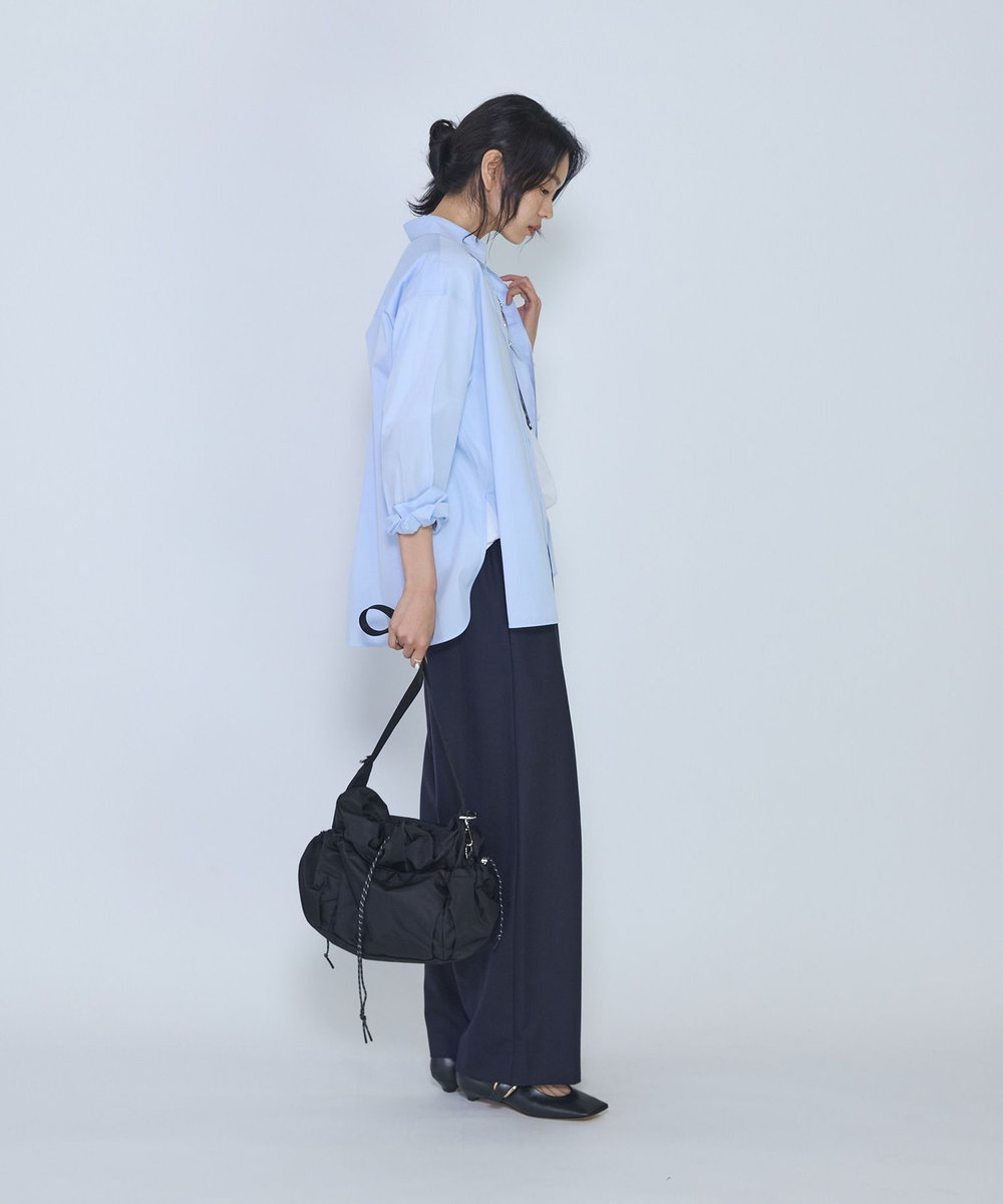 1er Arrondissement ＜NOMADIS /ノマディス＞"SQUASH"ショルダーバッグ ブラック
