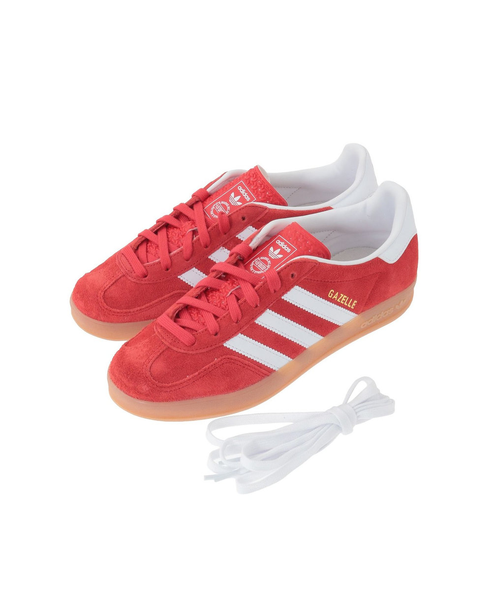 1er Arrondissement ＜adidas（アディダス）＞"GAZELLE INDOOR“スニーカー レッド