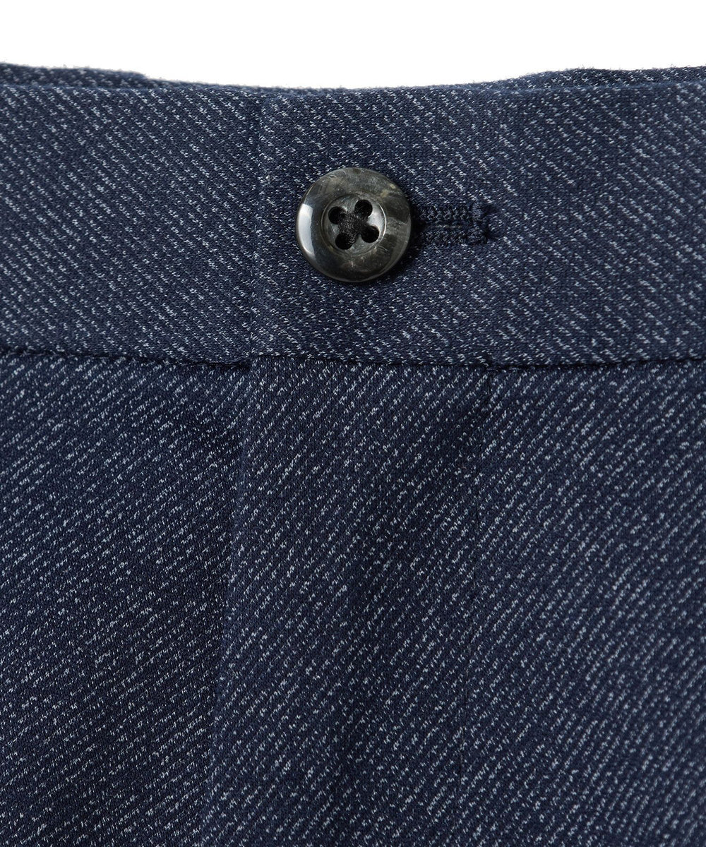 MEN'S BIGI 【ACTIVE TAILOR/アクティブテイラー】ハイゲージツイル ジャージパンツ＜防シワ性＞＜ストレッチ＞ ネイビー