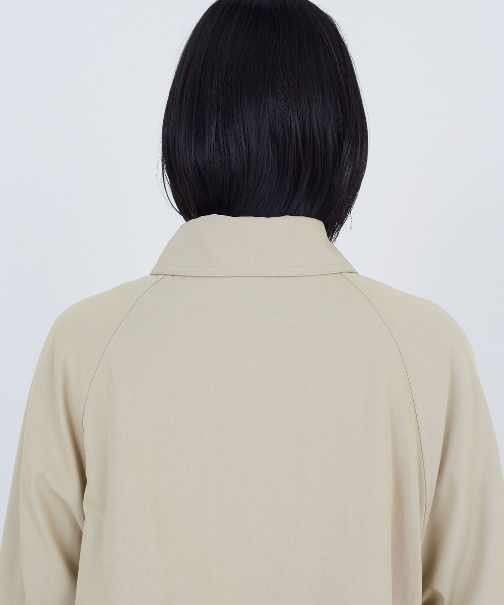 ADIEU TRISTESSE ライナー付きトレンチコート ベージュ