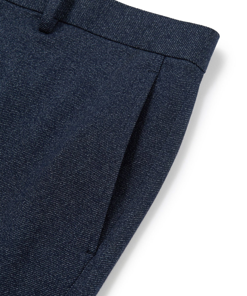 MEN'S BIGI 【ACTIVE TAILOR/アクティブテイラー】ハイゲージツイル ジャージパンツ＜防シワ性＞＜ストレッチ＞ ネイビー