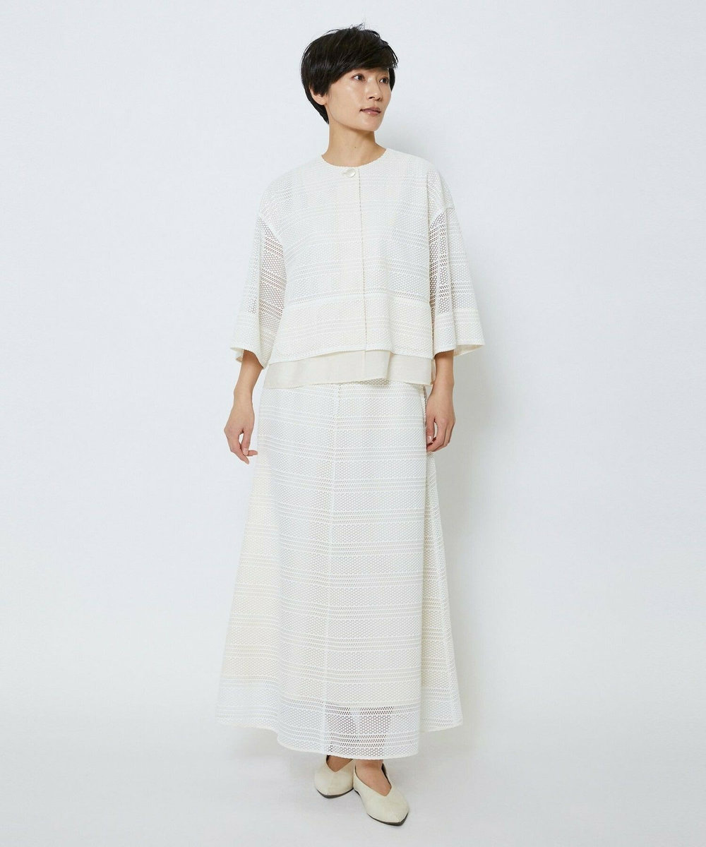 MOGA Collection MOGA Collection　ラッセルレーススカート ホワイト