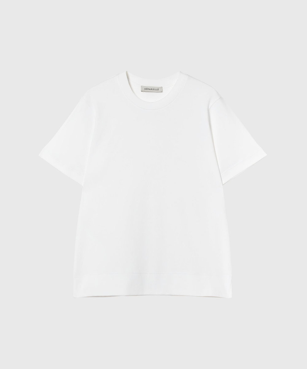 DÉPAREILLÉ SMOOTH SHORT SLEEVE T SHIRT / スムースショートスリーブTシャツ オフホワイト